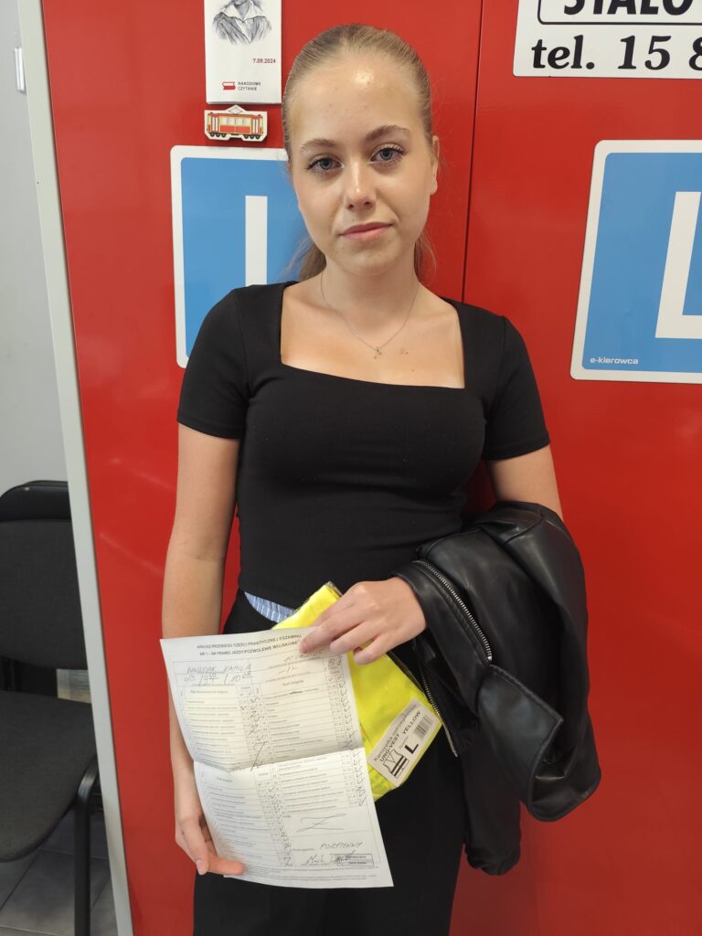 HALO STALOWA WOLA! Zapnijcie Pasy. Wjeżdżamy ze zdawalnością!
 egzamin praktyczny na kat. A, A1,A2 AM z wynikiem pozytywnym zakończyli: