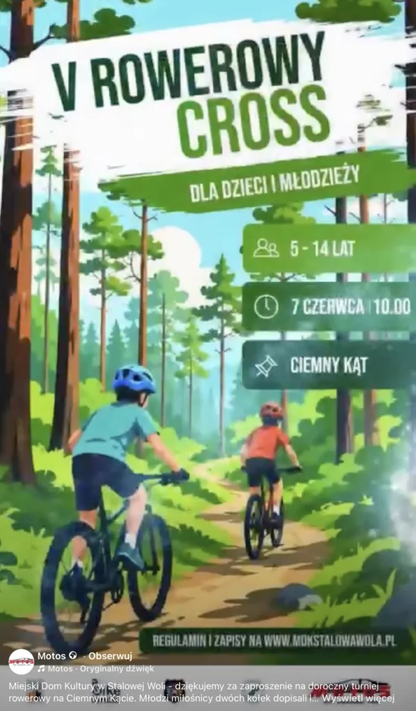 Dziękujemy za zaproszenie na doroczny turniej rowerowy